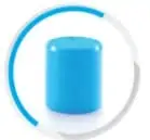 ฝาครอบ pvc หนา ฟ้า