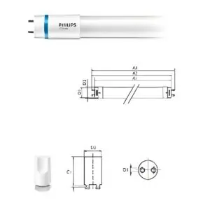 หลอด LED ชนิดตรง รุ่น Master